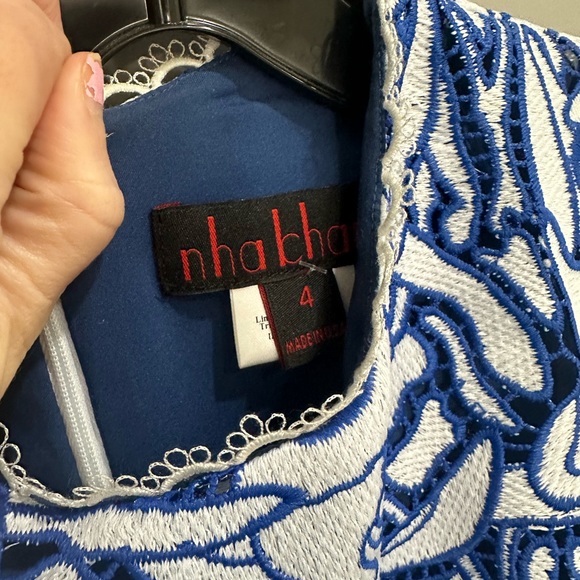 Nha Bhanh Blue Lace Dress - Picture 2 of 5